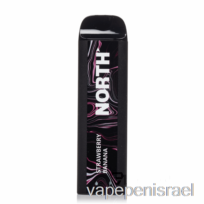 חד פעמי Vape Israel North 5000 בננה חד פעמית תותים